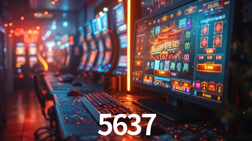 Sinta a adrenalina dos jogos de cassino com 5637